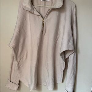 Sioni Cream Cowl Neck Sweater